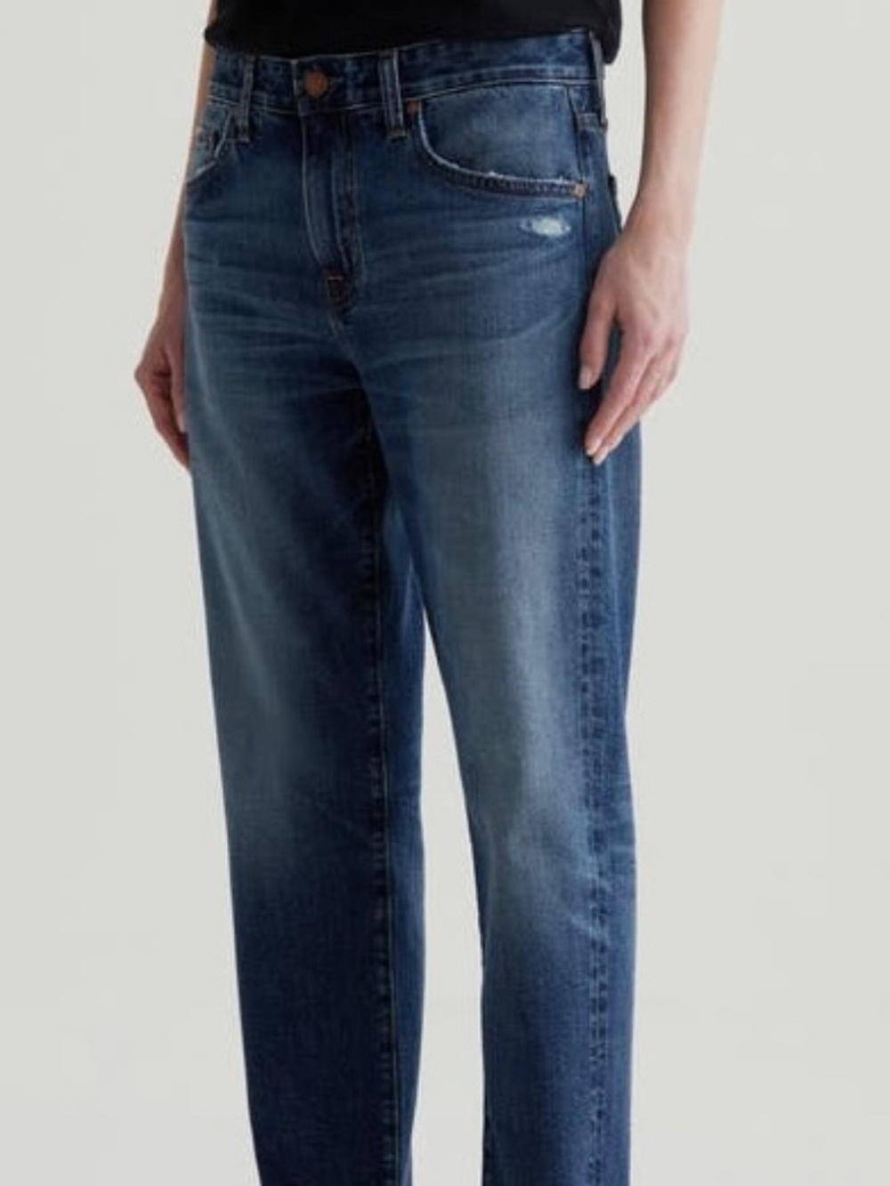 Ex Boyfriend Mid Rise Slouchy Jean